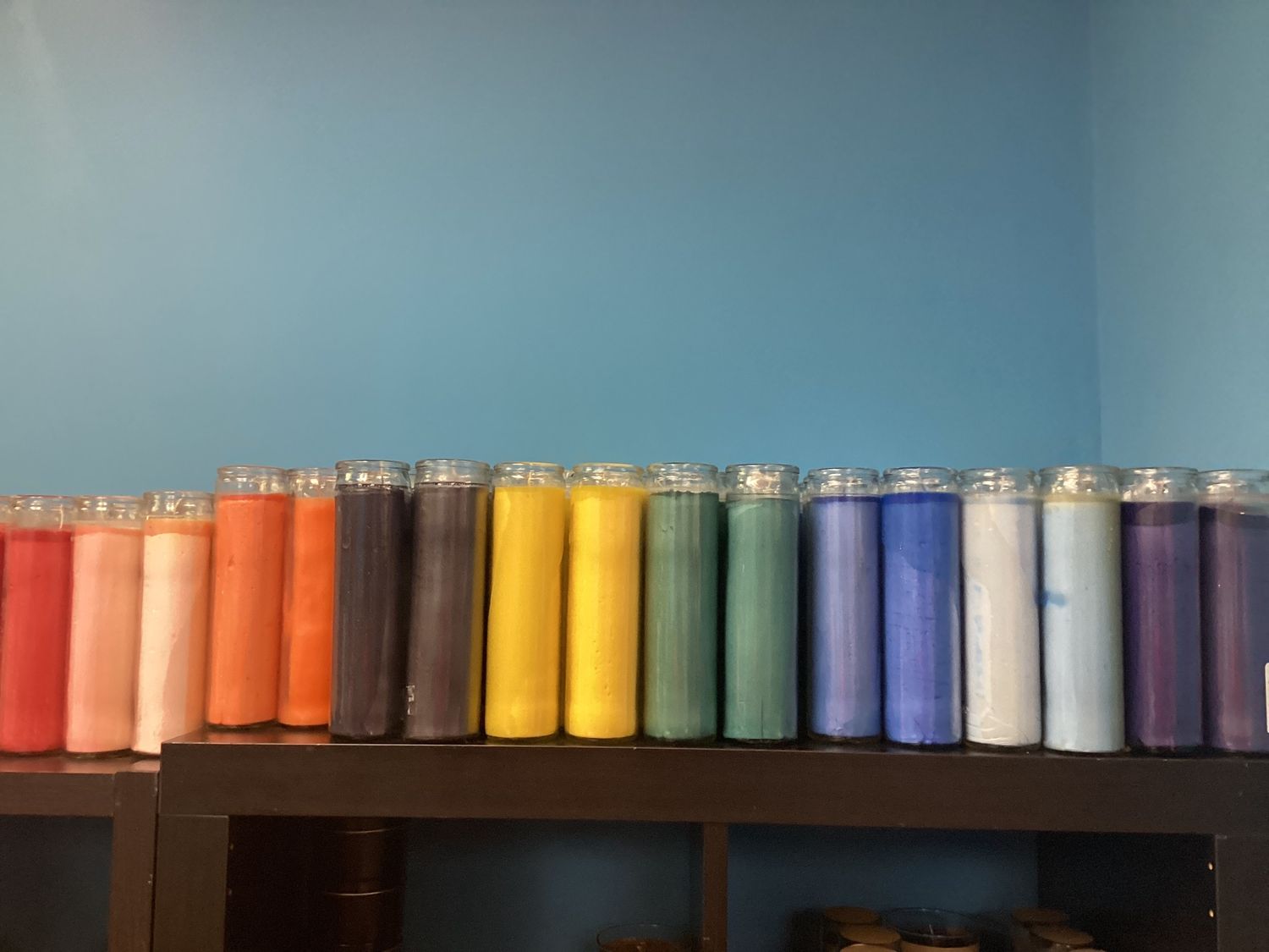 Plain Glass Candle