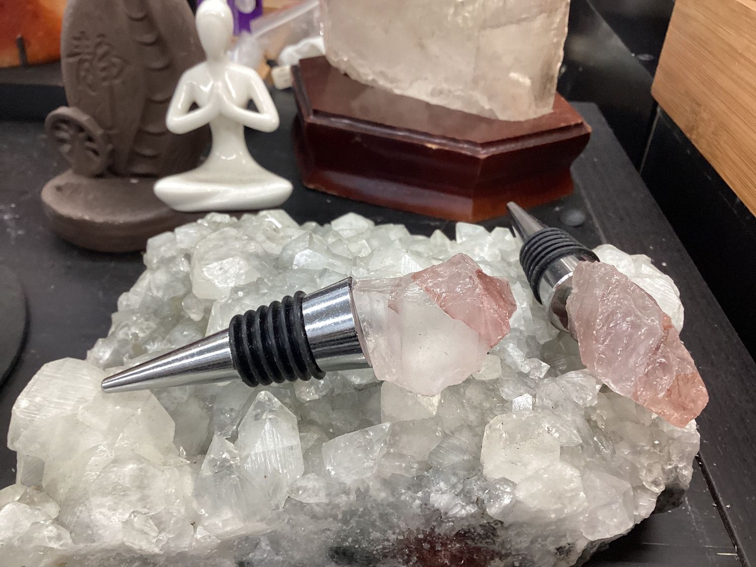 Fire Quartz Bottle Stopper