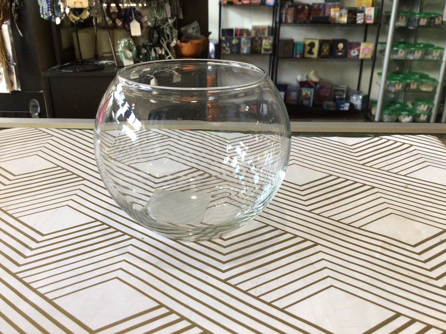 Glass Bowl - Med Tall