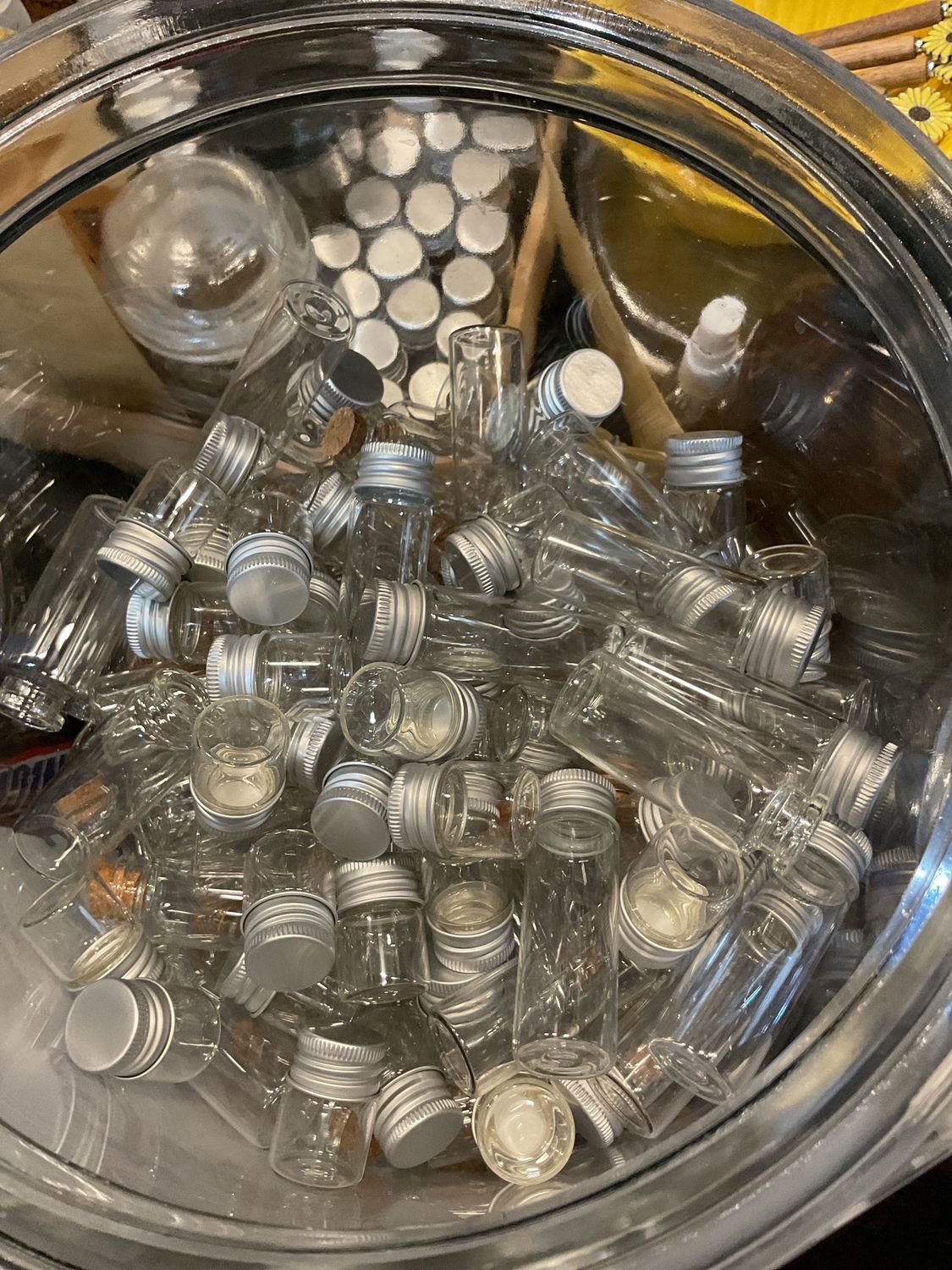 Clear Glass Jars 