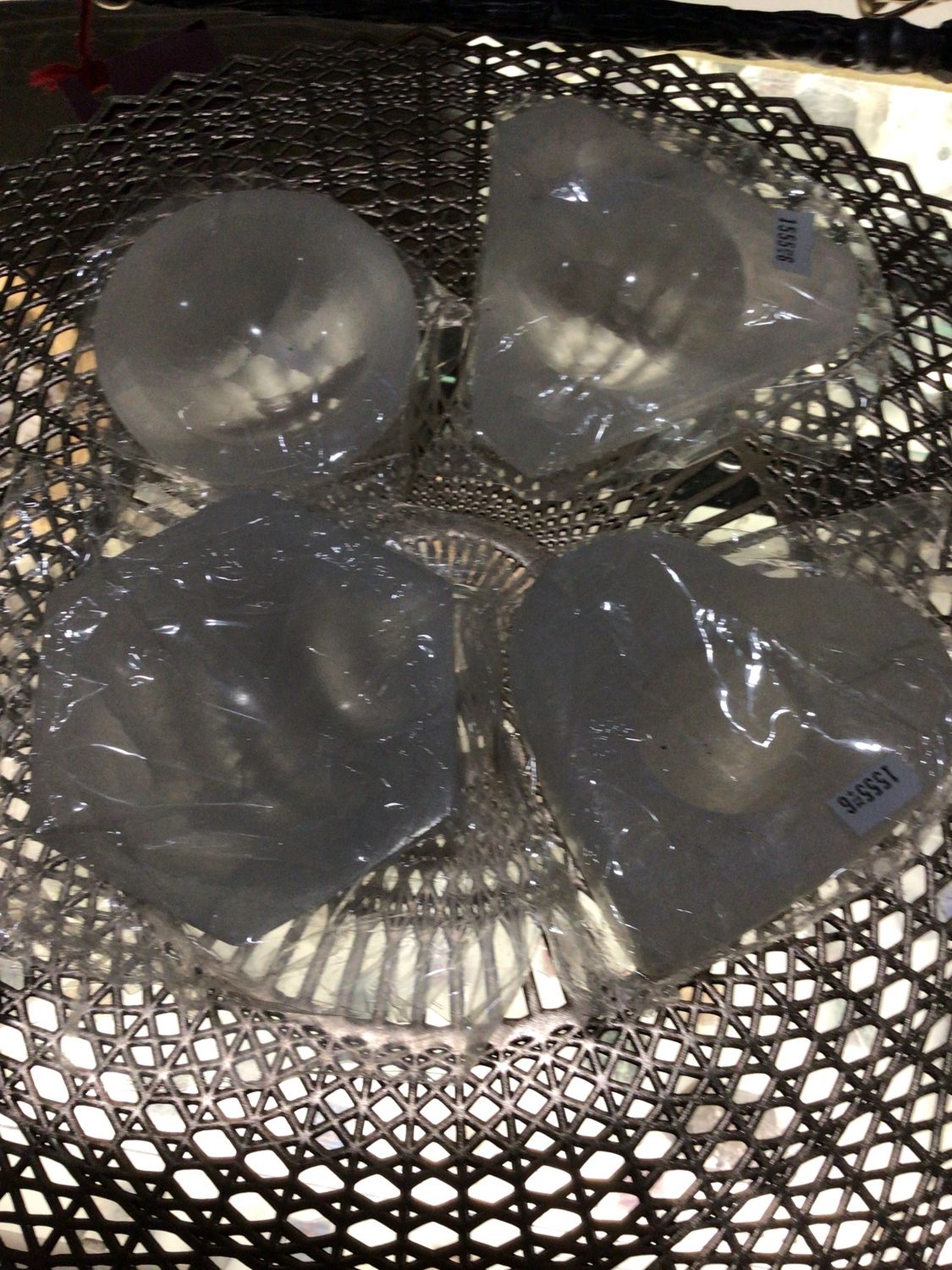 Selenite Bowls/CandleHolders Lg