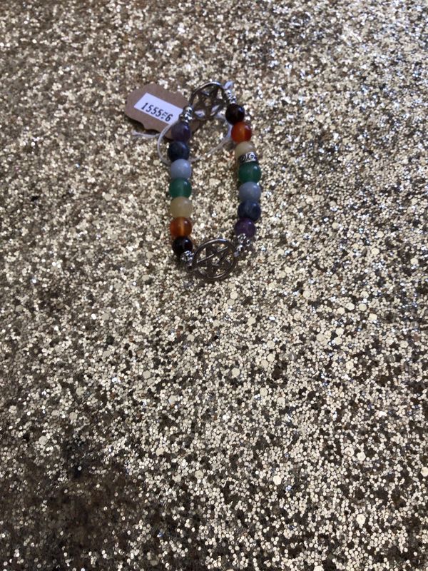 Chakra Pentgram Bracelet 