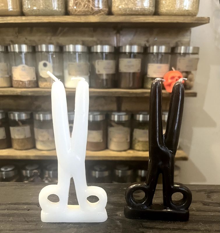 Scissor (Cord Cutting) Candle
