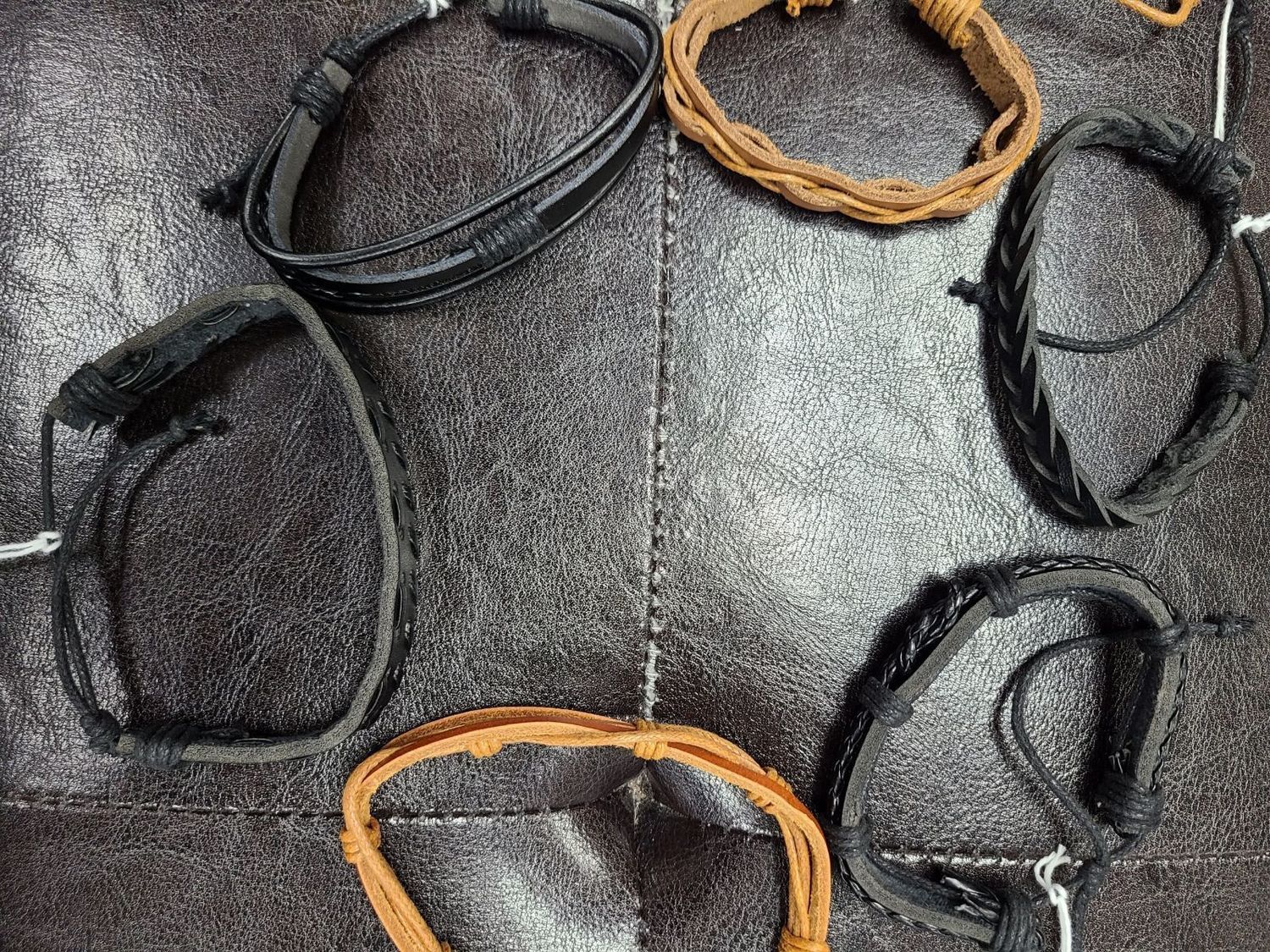 Leather Adj. Bracelet