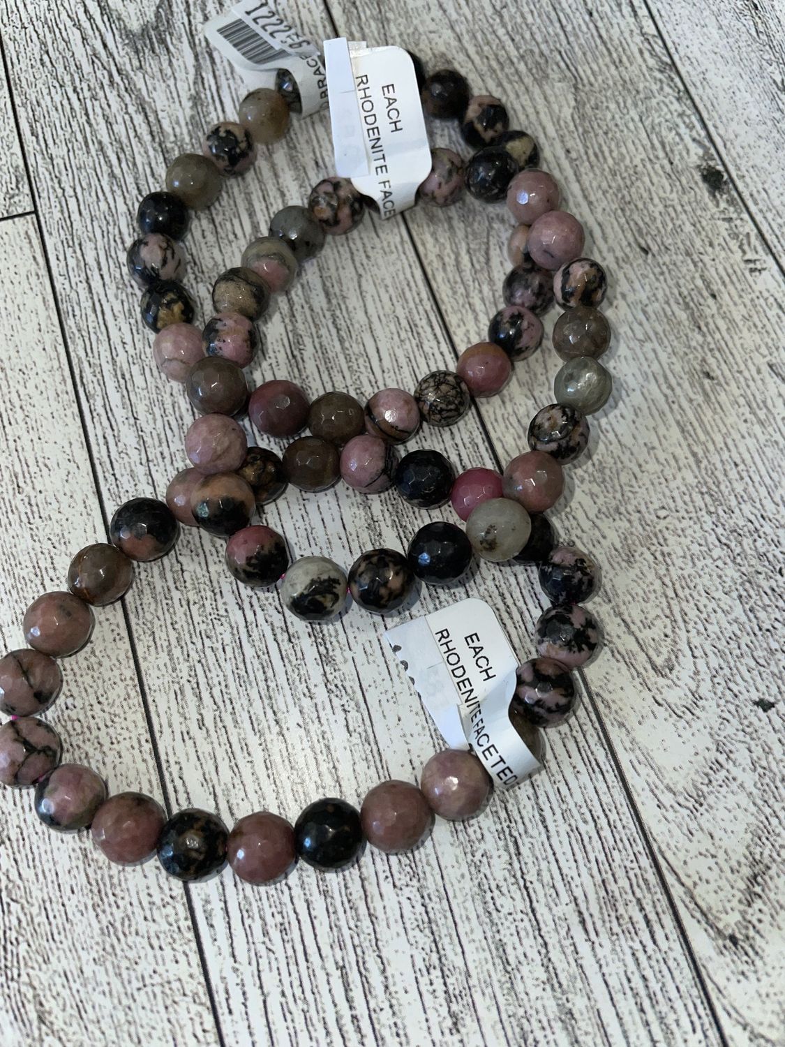 Rhodenite ( Faceted Bracelet 