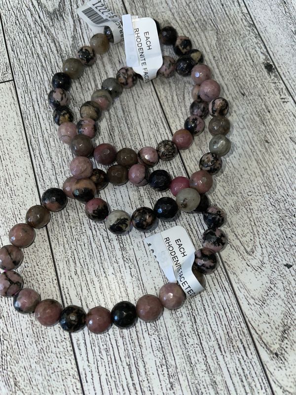 Rhodenite ( Faceted Bracelet 