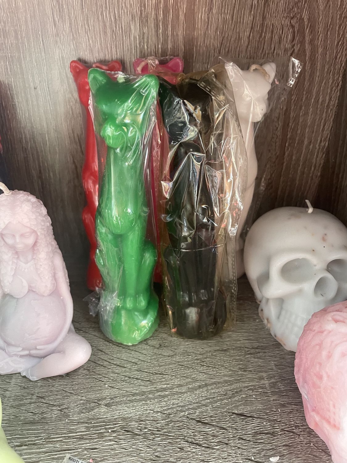 Feline Figure Candle