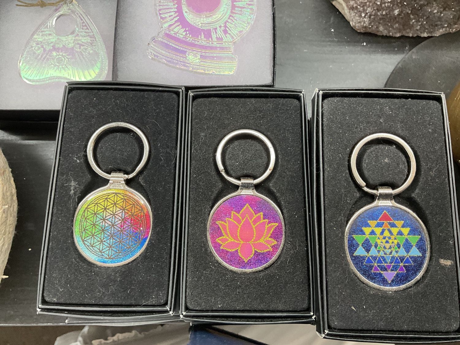 Lotus Key Chain Pink