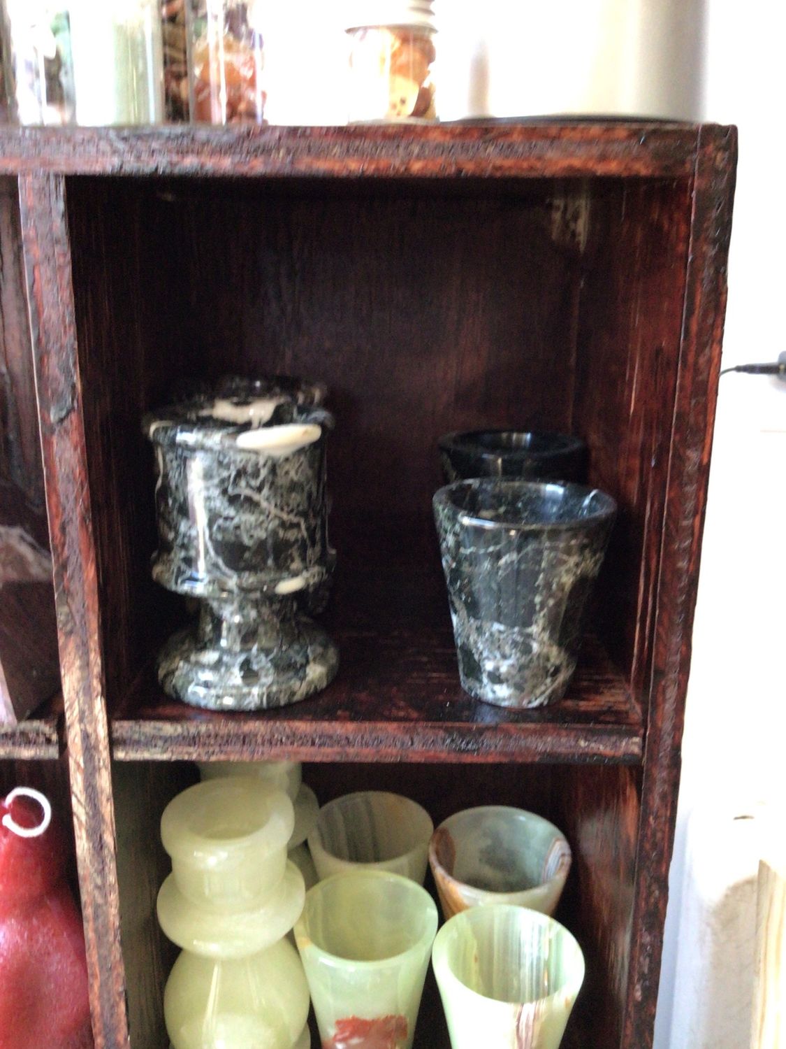 Zebra Glass Candleholder 