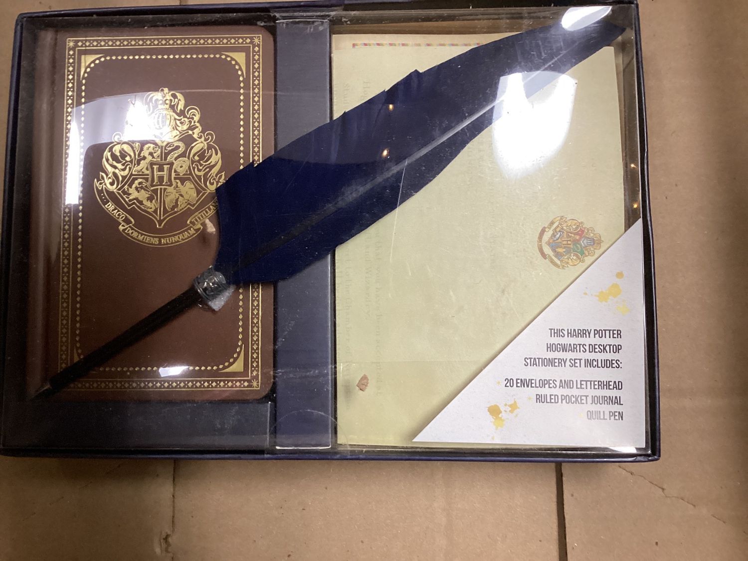 Hogwarts School Of Witchcraft Stationery Set