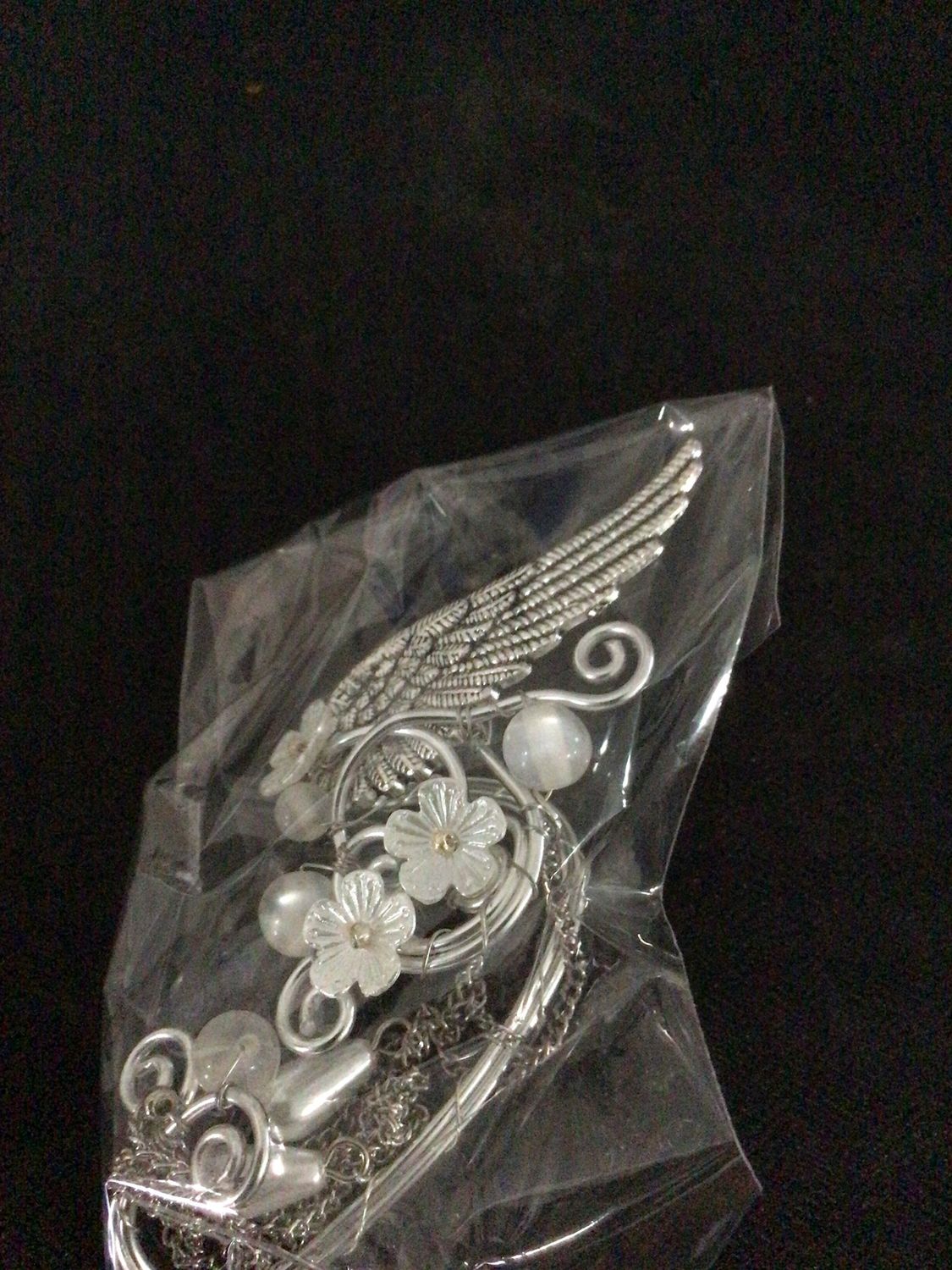 Fae Silver Cuff Earring