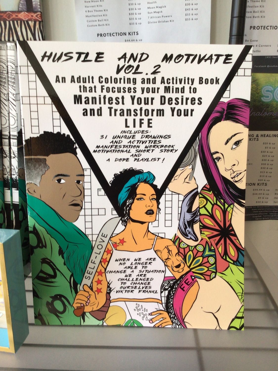 Hustle &amp; Motivate Vol 2 Coloring Book