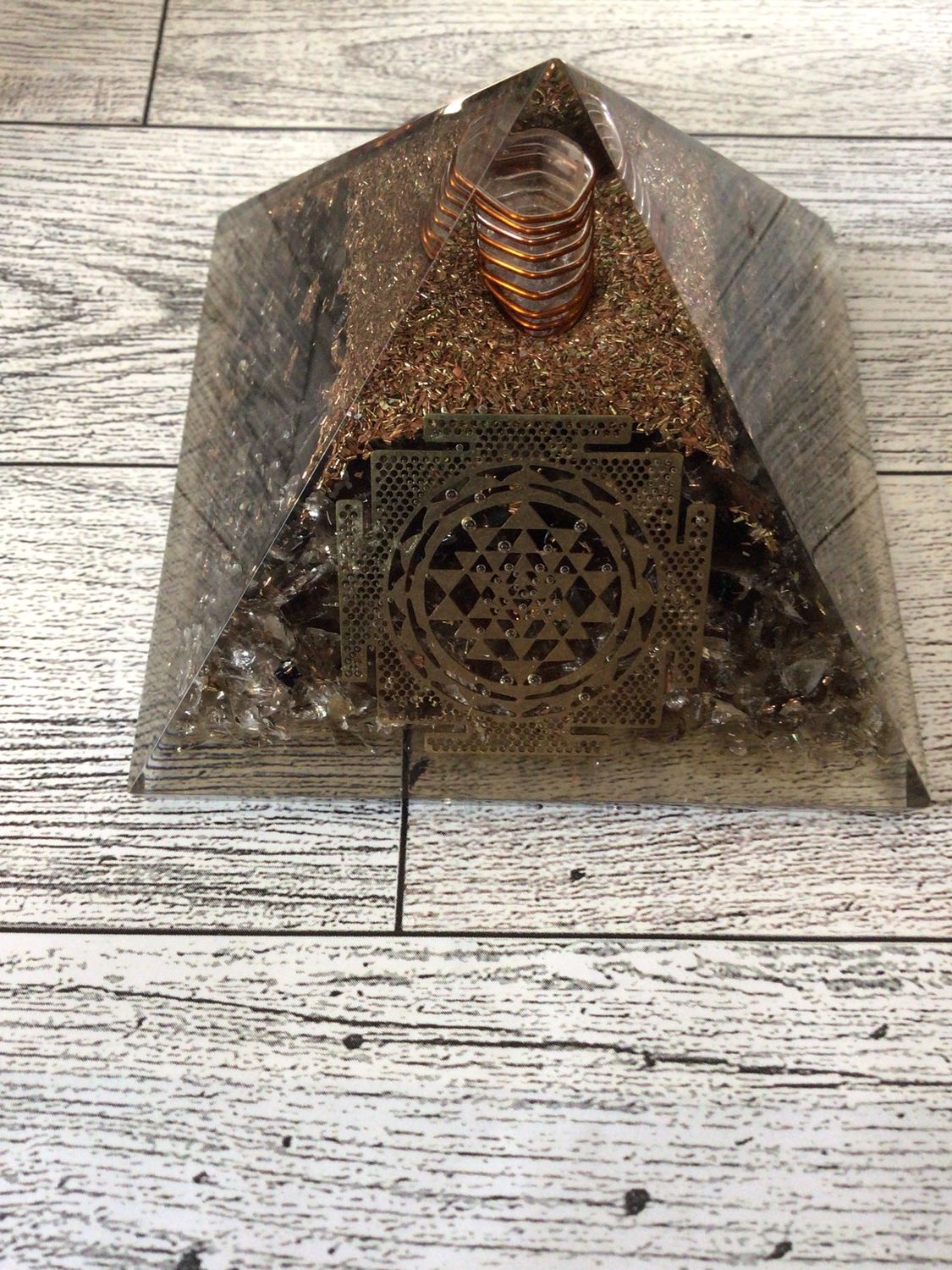 Smoky Quartz Crystal Pyramid