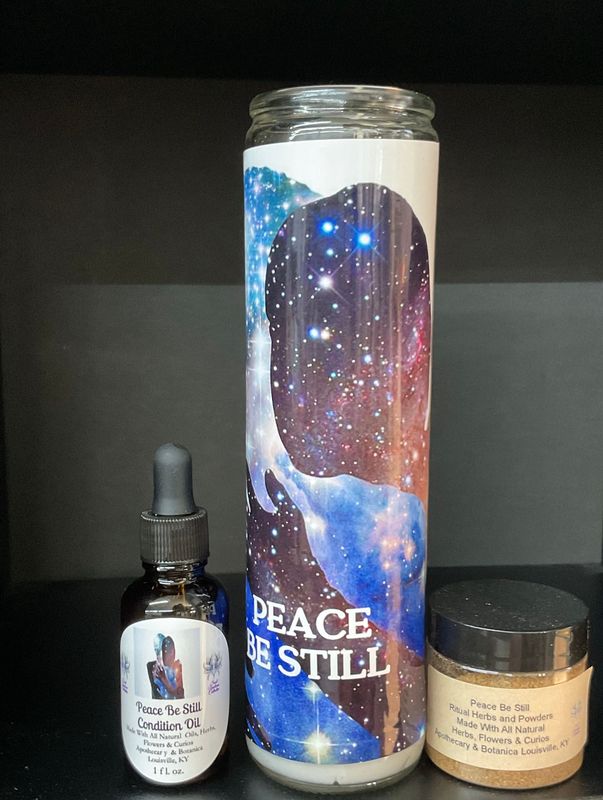 Peace Be Still Fixed Candle