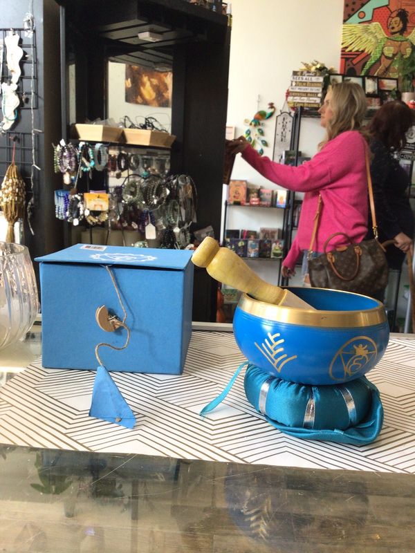 Throat Chakra Med Bowl Set