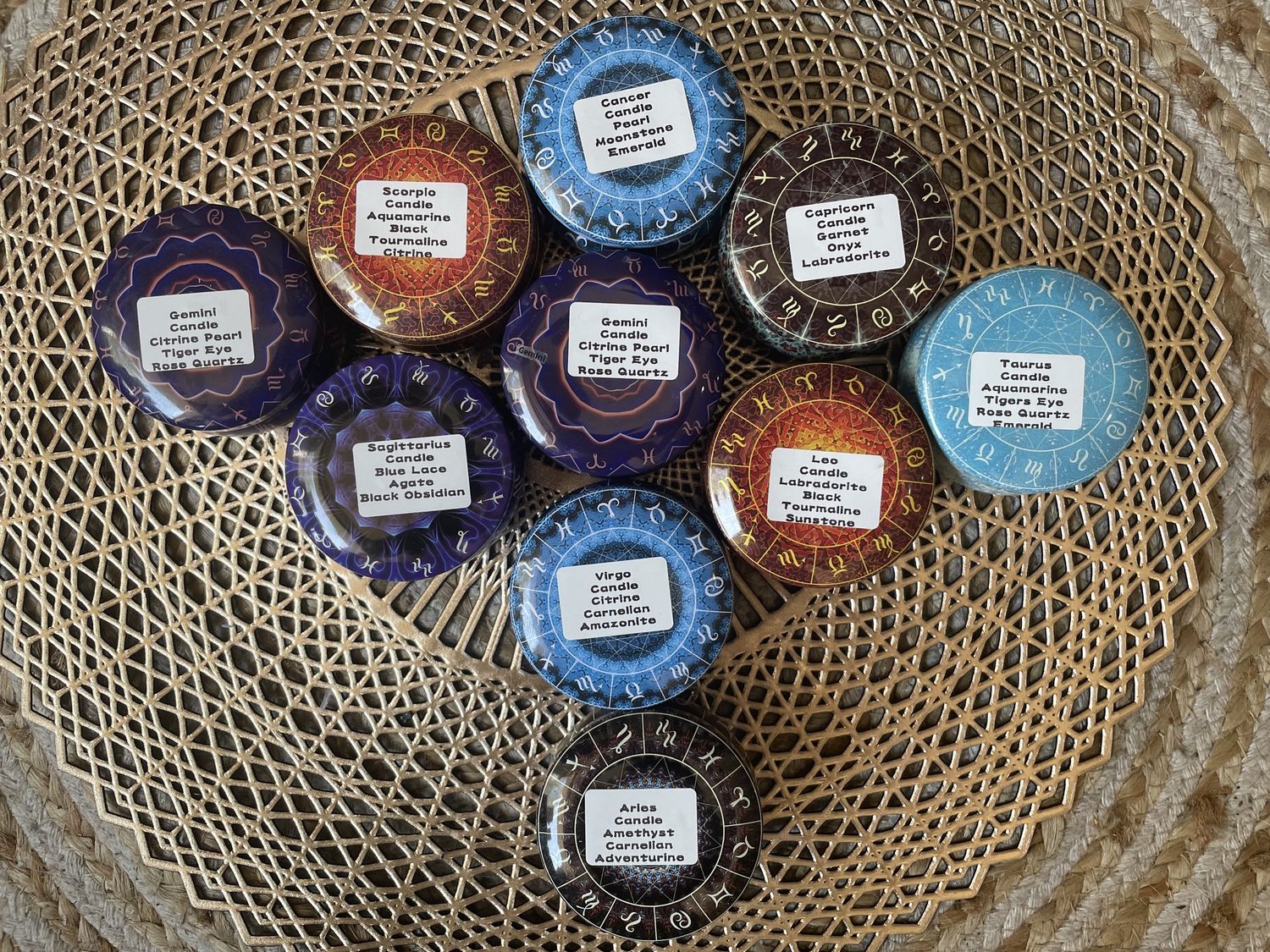 Zodiac Candles