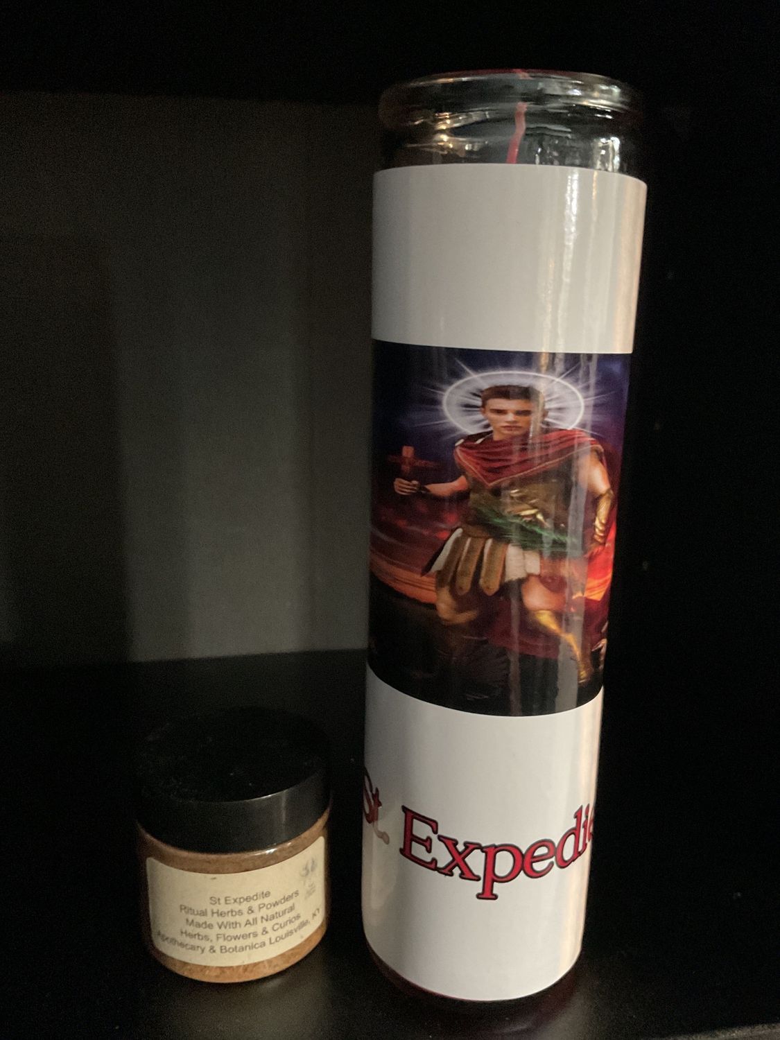 St. Expedite Fixed Candle