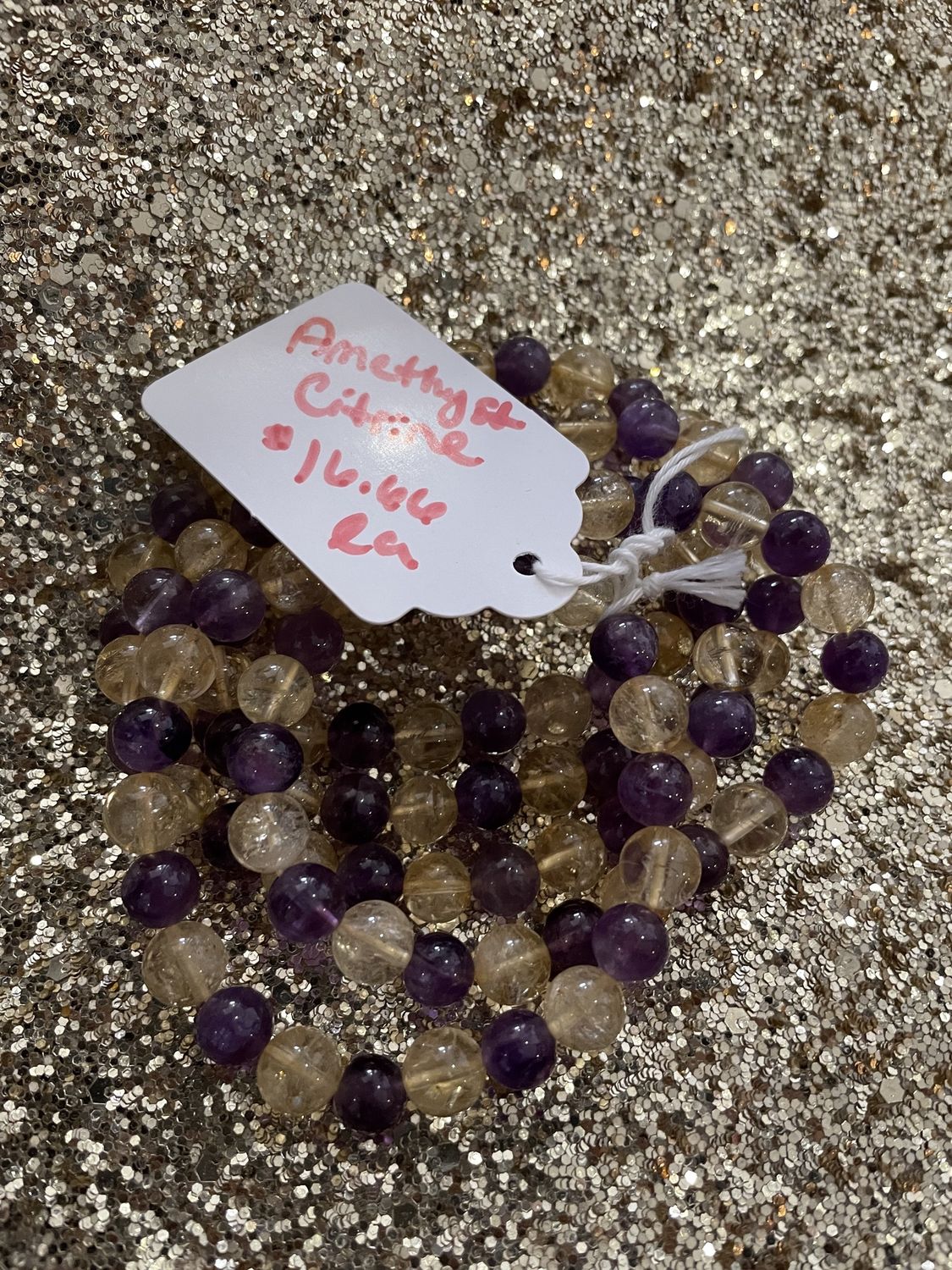 Amethyst Citrine Bracelet