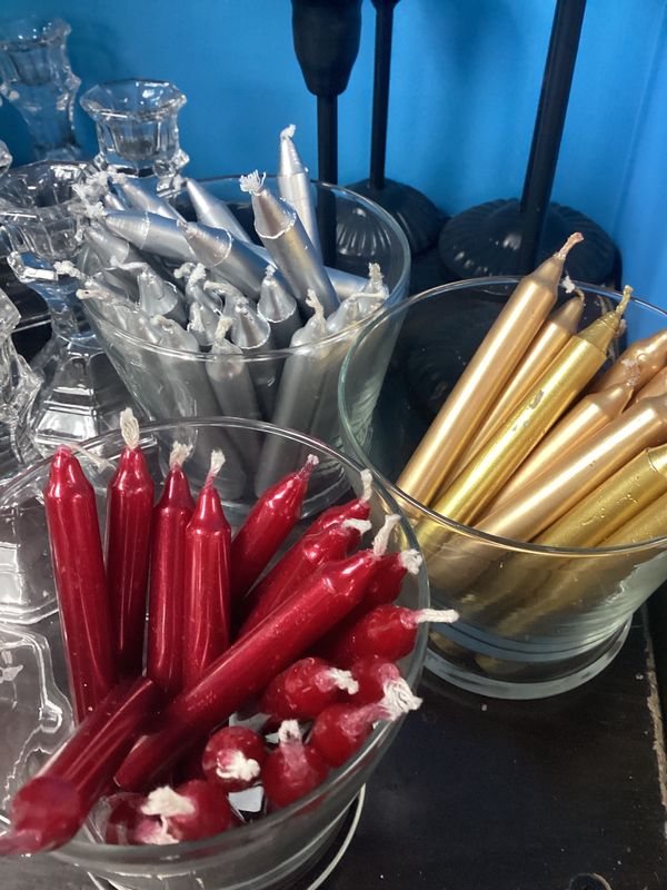 Chime Candles - Metallic