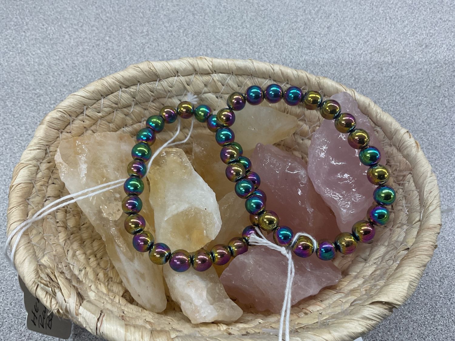 Hematite Rainbow Bracelet