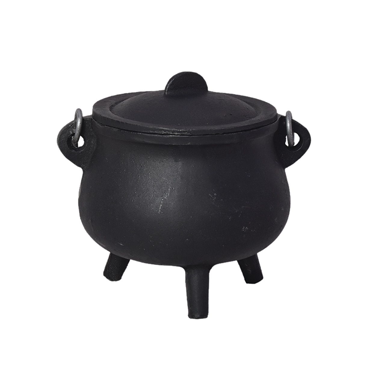 Cauldron w/lid 6”