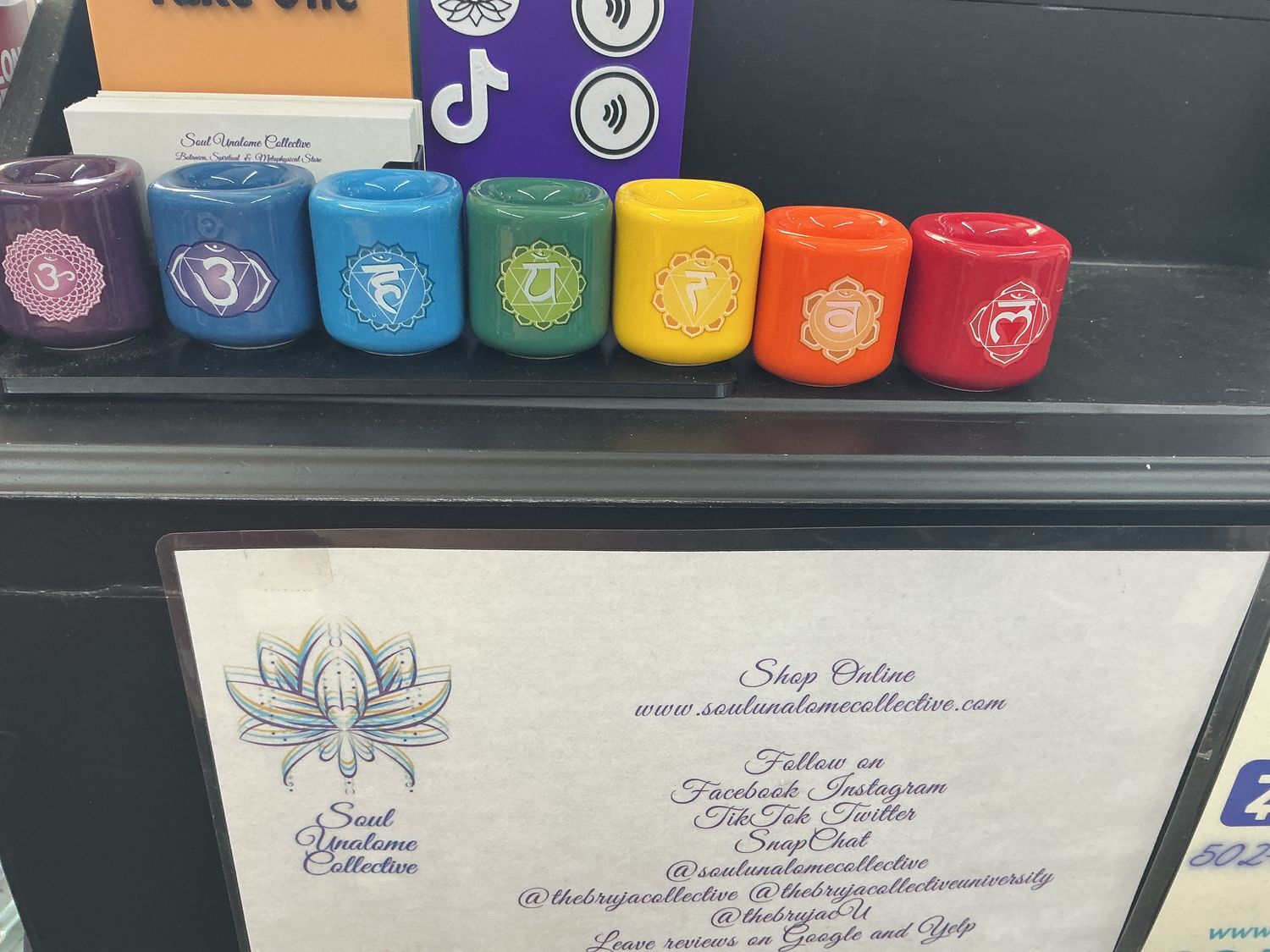 Candle Holder - Chakra Design