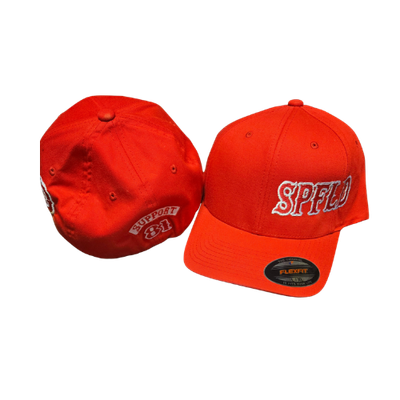 Embroided Fitted (Red) Embroided Fitted (Red)