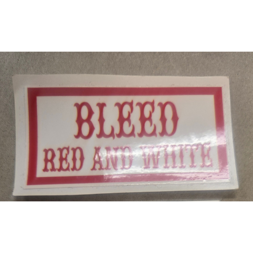 Bleed Red White