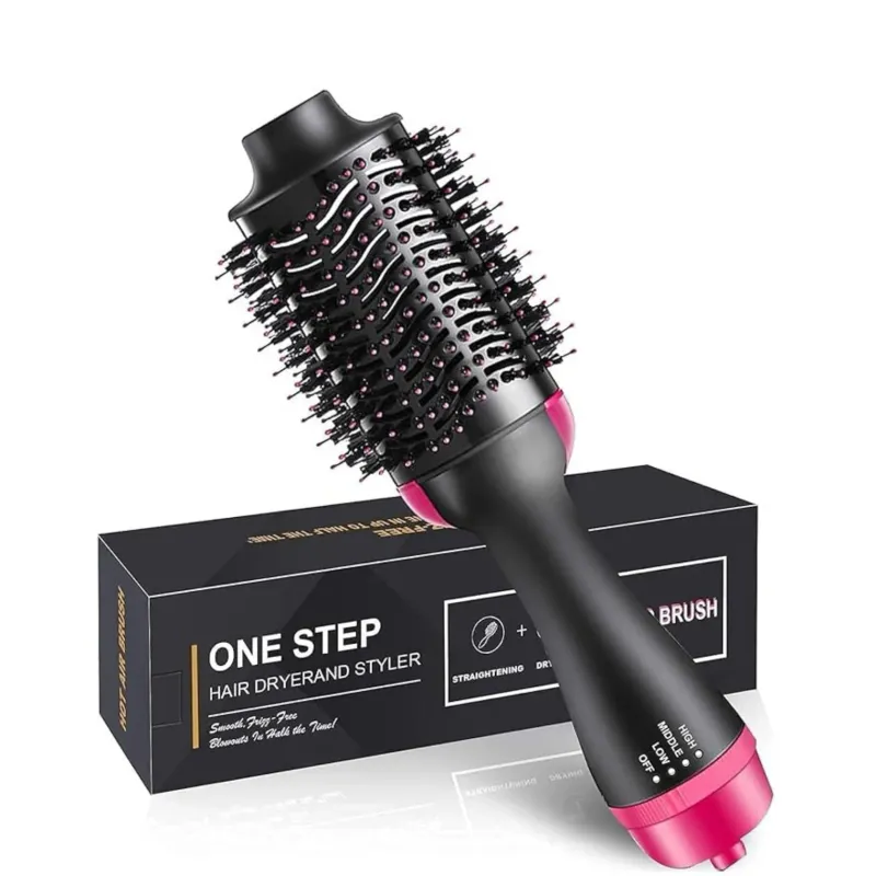 One Step Hot Air Brush 3 in 1 Hair Dryer And Styler Volumizer
