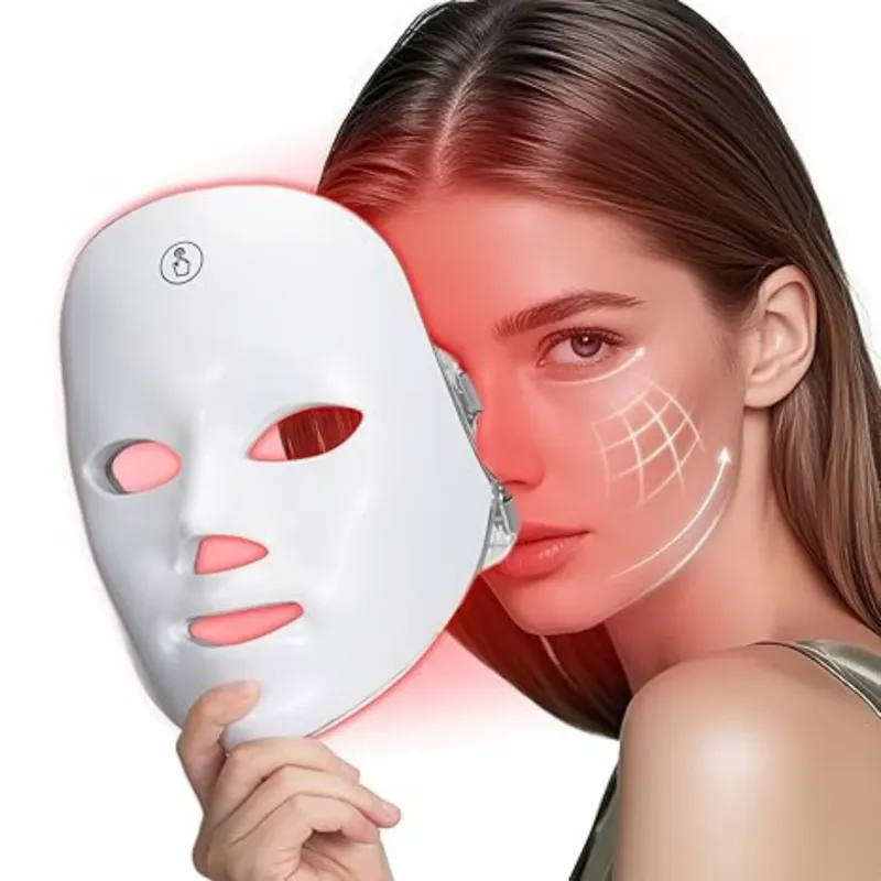 Portable 7 Color Red Light Facial Masks