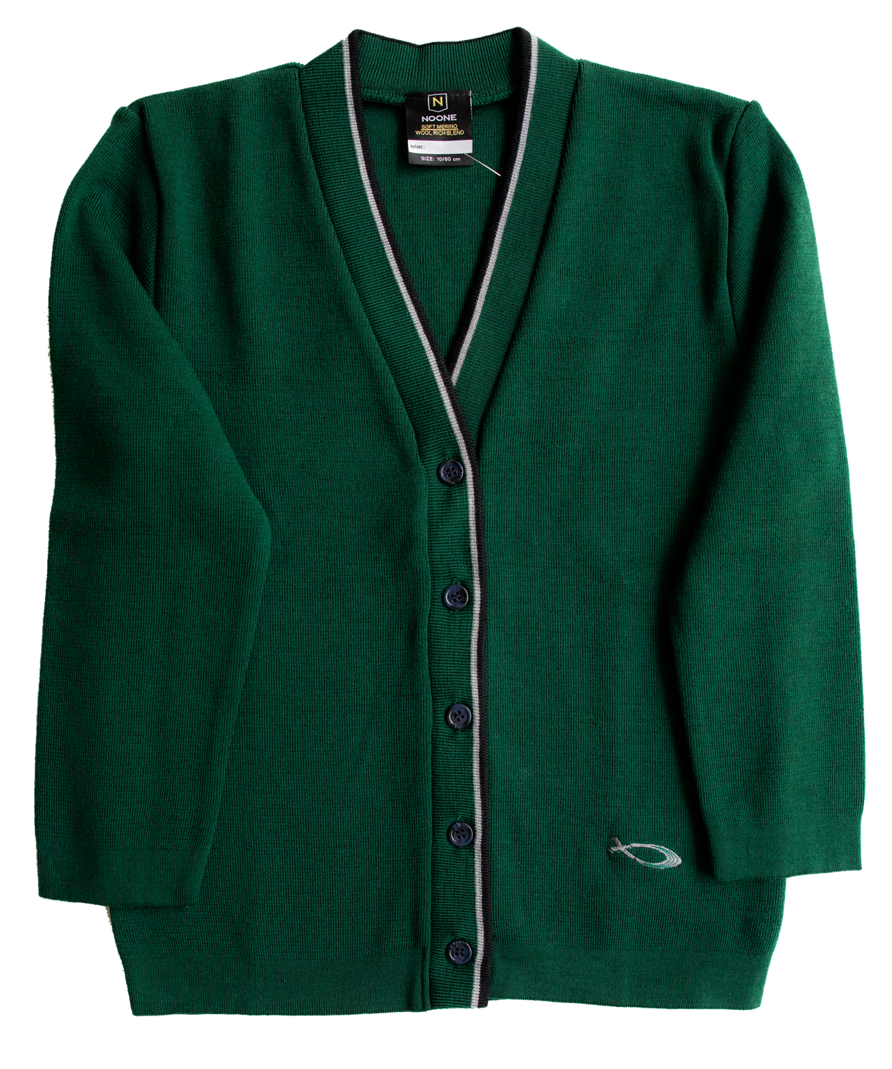 Cardigan Green - Junior/Middle