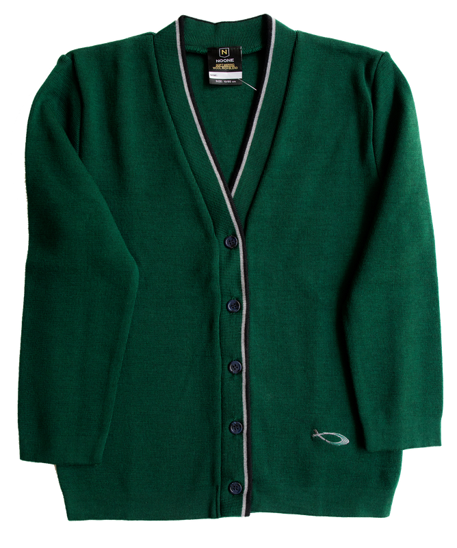 Cardigan Green - Junior/Middle