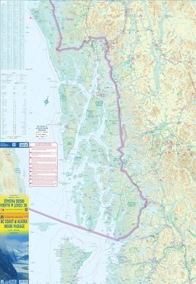 BC Coast &amp; Alaska Inside Passage Map · ITMB