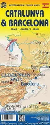 Barcelona &amp; Catalunya Map · ITMB