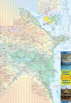 Armenia &amp; Azerbaijan Map · ITMB