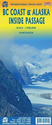 BC Coast &amp; Alaska Inside Passage Map · ITMB