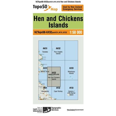 AX32 Hen and Chicken Islands