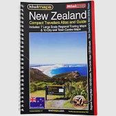 New Zealand Compact Travellers Atlas and Guide - Mini (KIWIM)