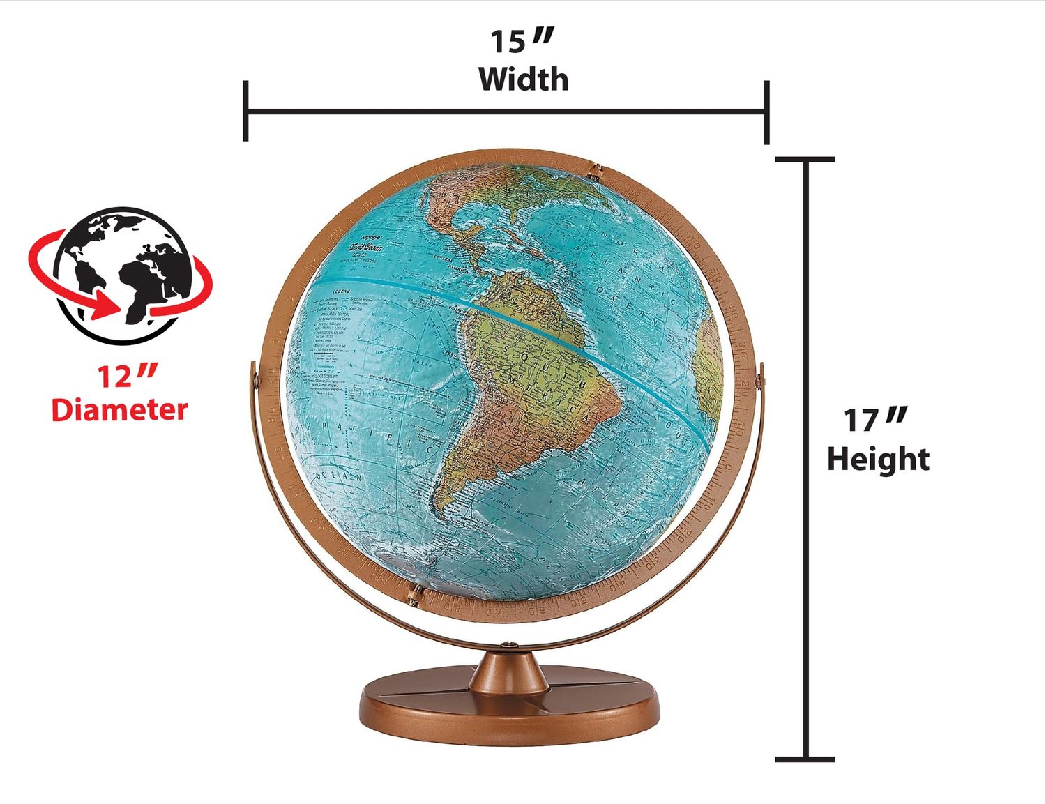 Atlantis 12&quot; Blue