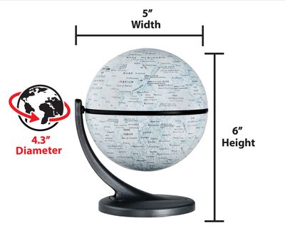 Wonder Globe Moon 11cm | Replogle