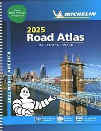 North America Road Atlas 2025 · Michelin
