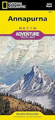 Annapurna Map · Nat Geo