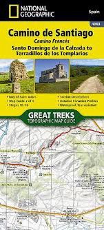Camino de Santiago (4003) 2 of 4 (Santo Domingo de la Calzada to Terradillos de los Templarios) Topographic Map Guide