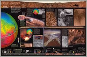 Mars Wall Map · Nat Geo