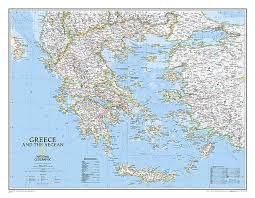 Greece Wall Map · Nat Geo
