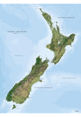 Geographx New Zealand (NZ) Small