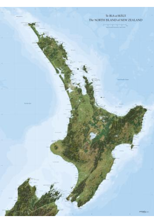 Geographx North Island/ Te Ika A Maui
