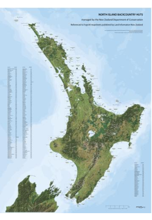 Geographx North Island Backcountry Huts