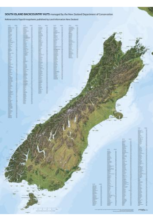 Geographx South Island Backcountry Huts