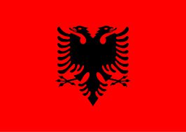 Albania Desk Flag